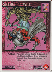 Strength Of Will [White Border]